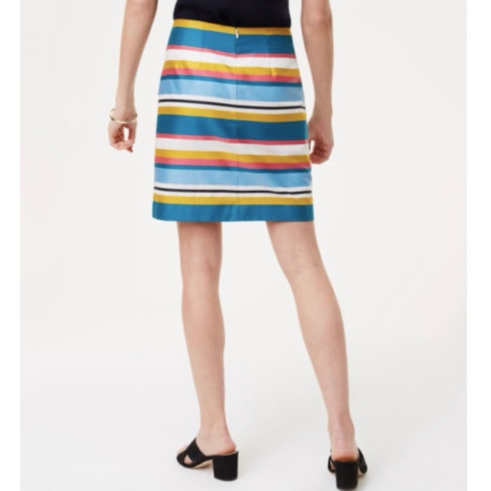 NWT Ann Taylor Loft Striped Pencil Skirt